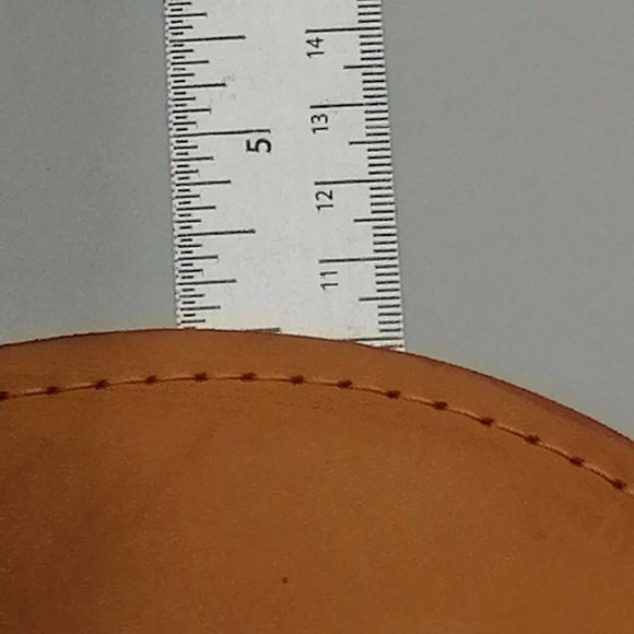 Maurices‎ Womens Pryia Flat Heel Thong Sandal Brown Laser Cutout Front Sz 10 M - Picture 6 of 9